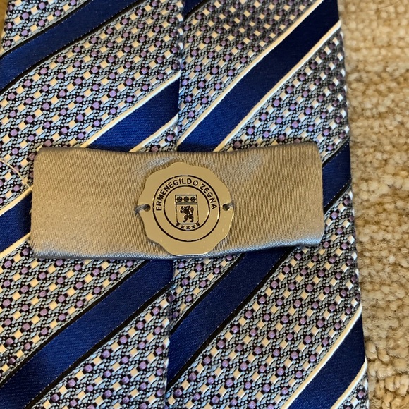 Ermenegildo Zegna Silk Tie - Picture 6 of 8